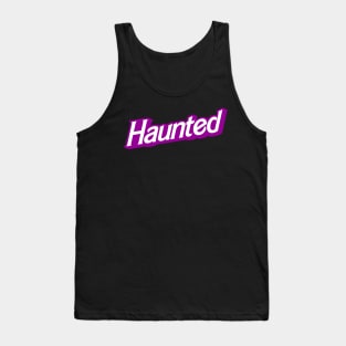 Haunted (purple) Tank Top